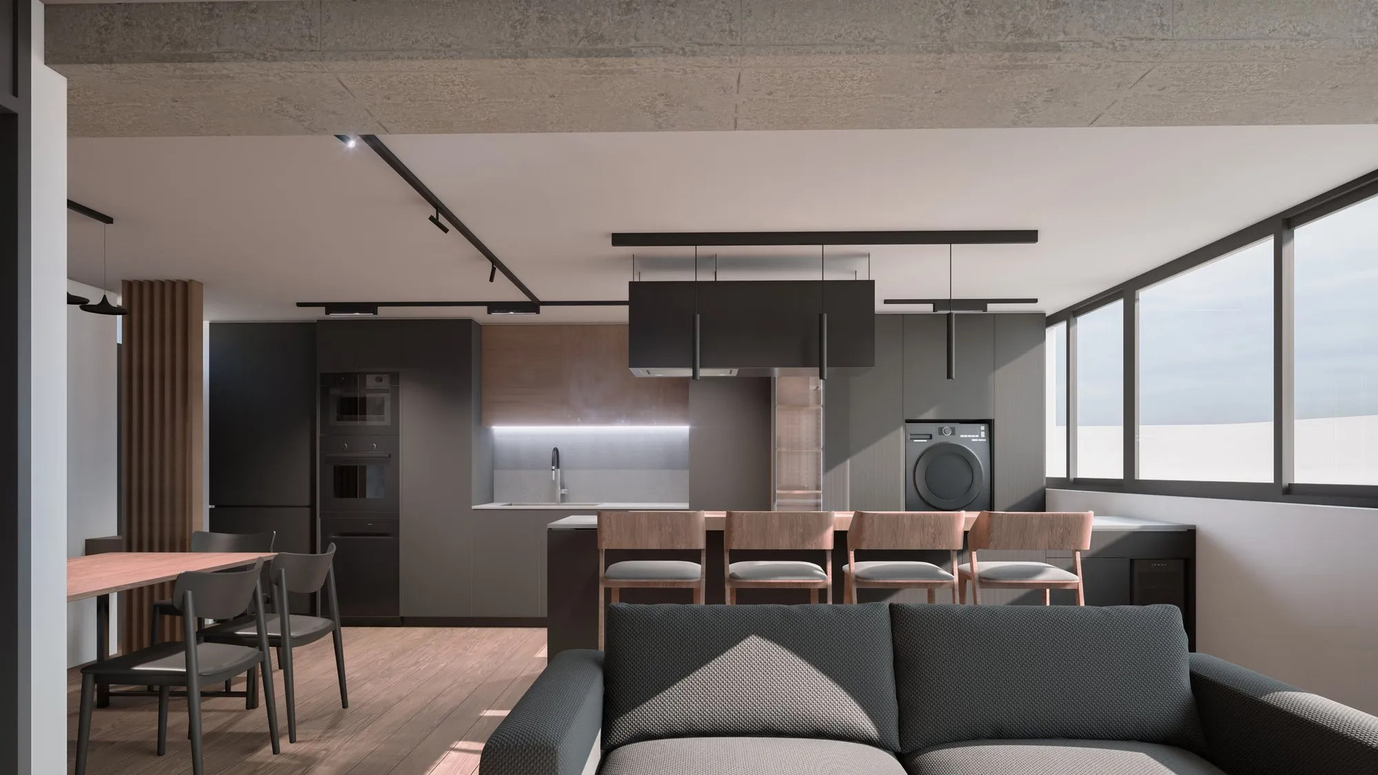 Render arquitectónico Acuario · Moreno·Sosa