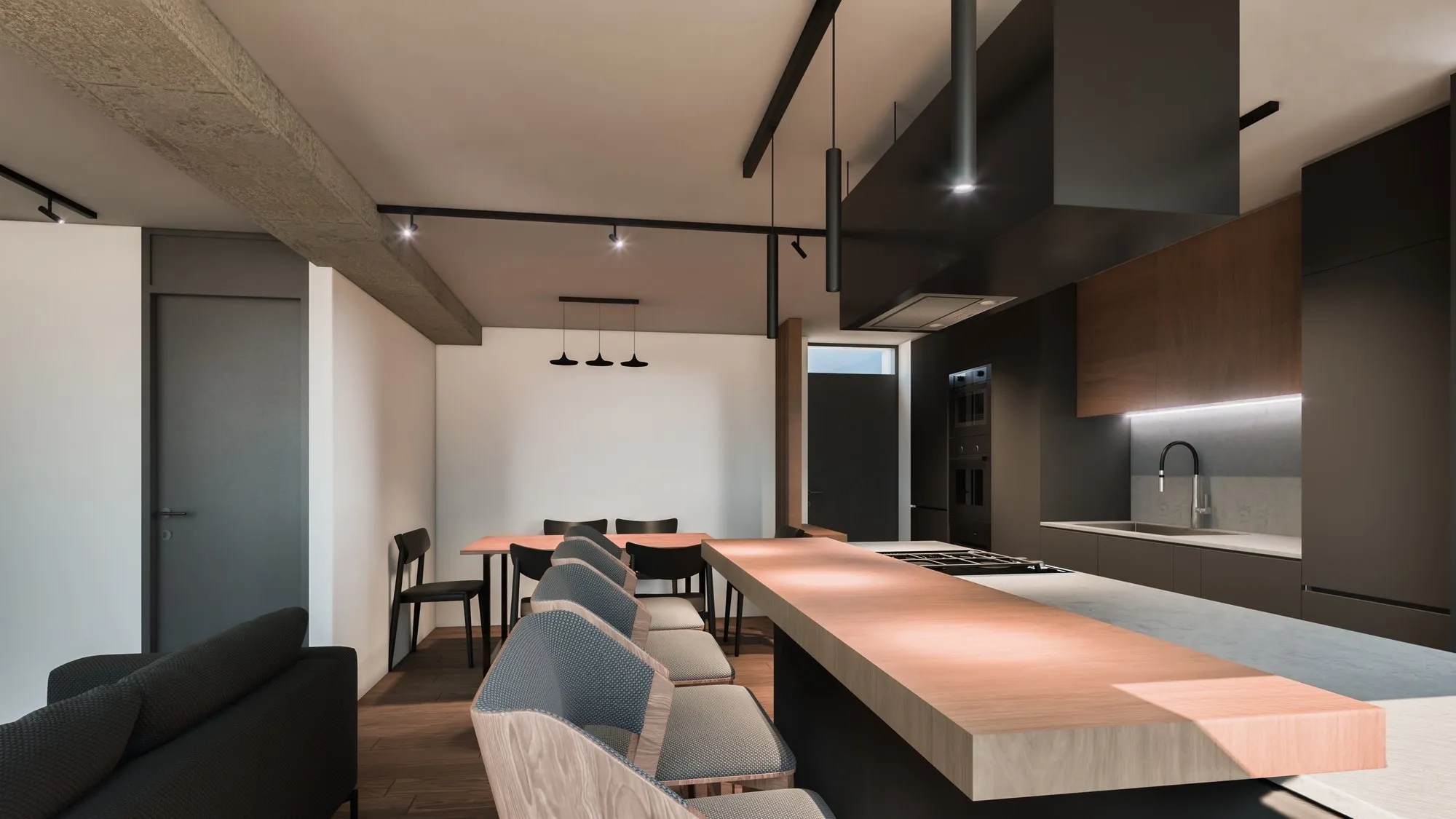 Render arquitectónico Acuario · Moreno·Sosa